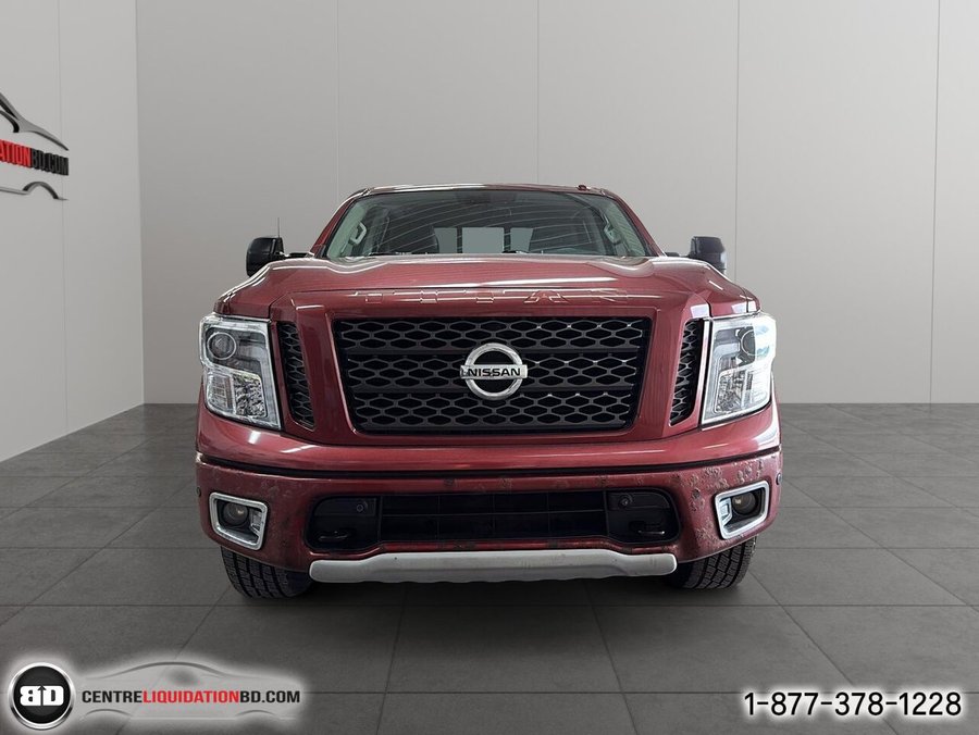 2017 Nissan Titan PRO-4X Red