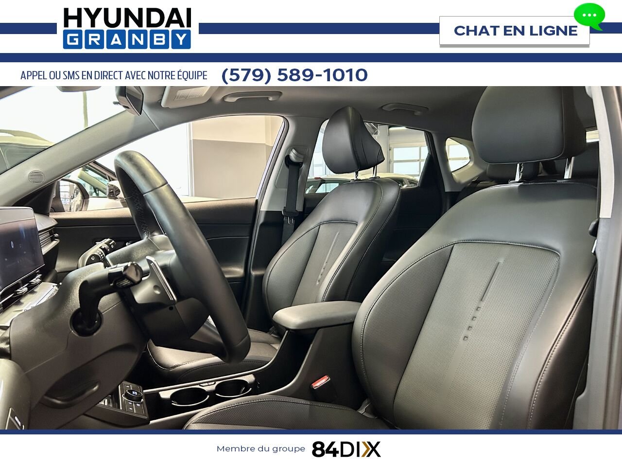 Hyundai Kona électrique 2025 Bleu Granby - photo #10