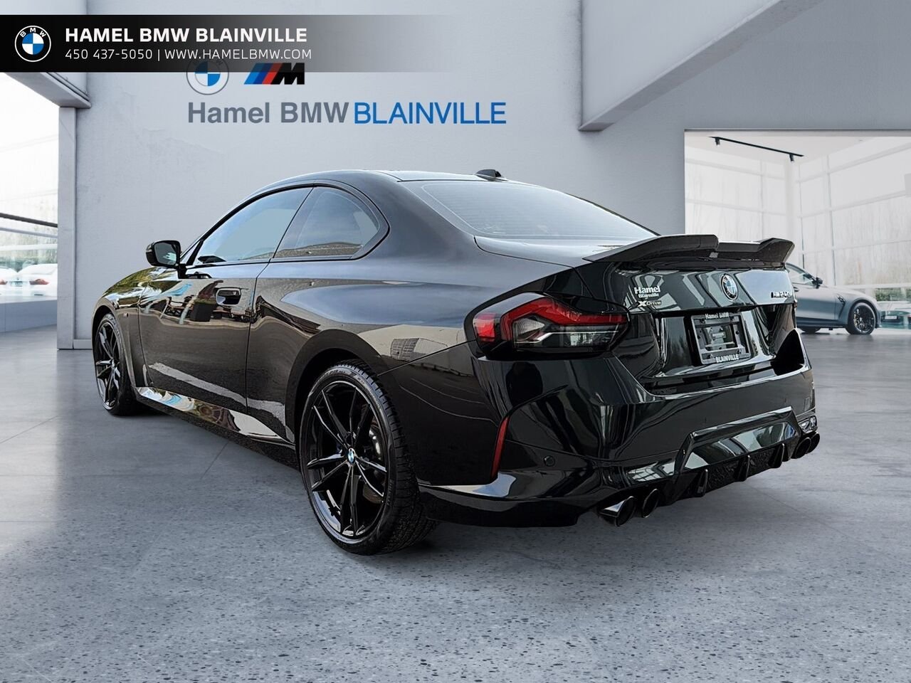 2023 BMW Série 2 M240i xDrive coupé Black Blainville - photo #3