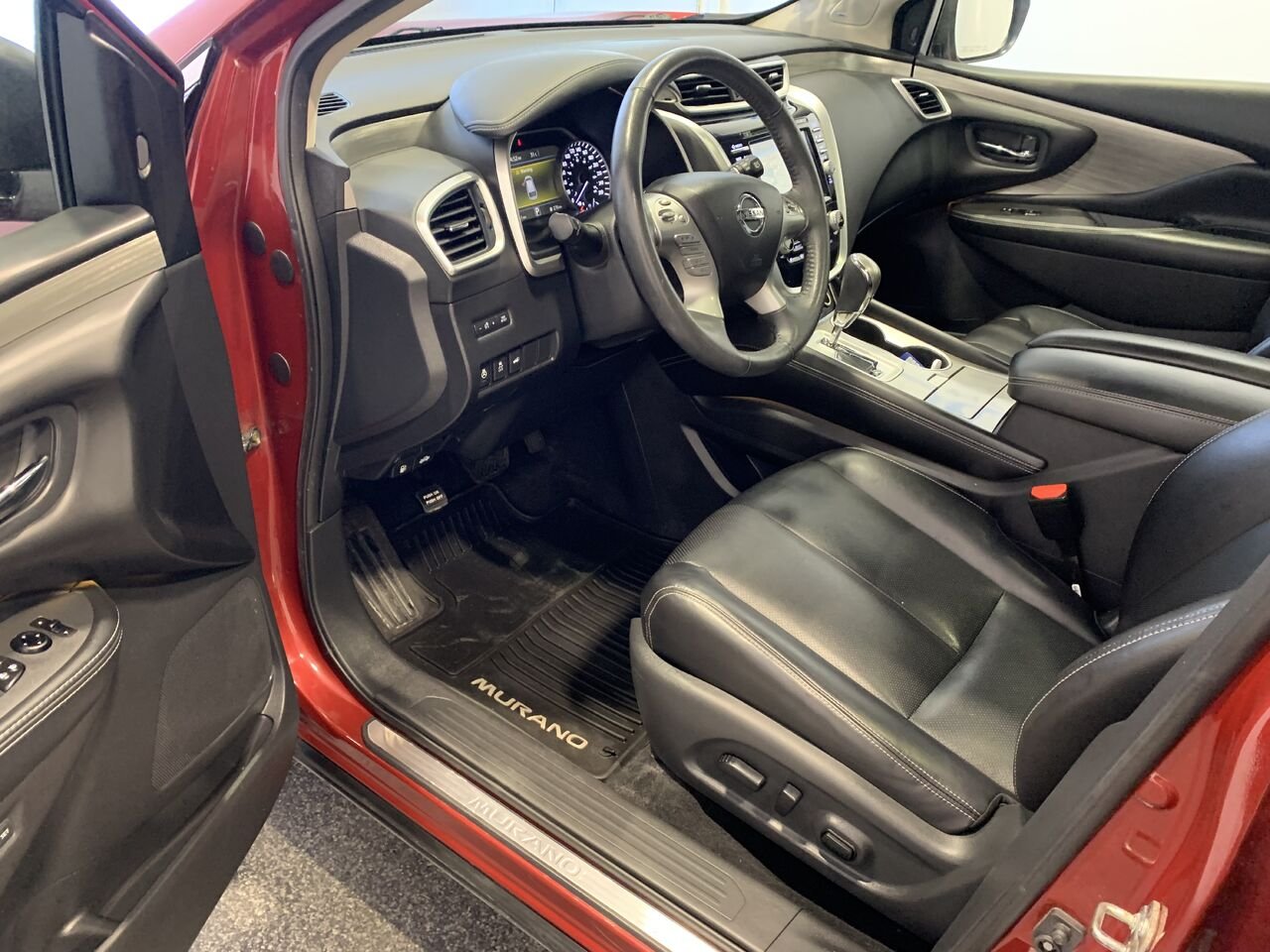 Nissan Murano SL AWD AWD+3.5L+ROOF+NAV+CUIR 2017 Rouge Châteauguay - photo #23
