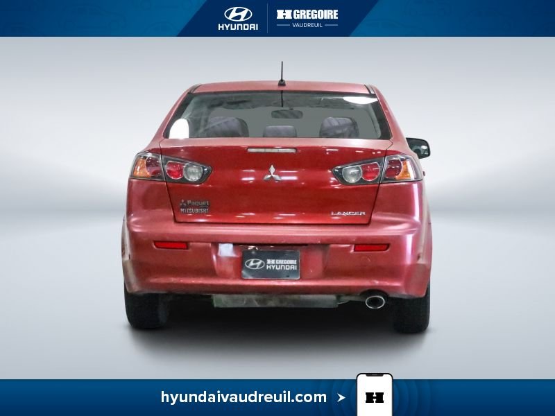 Mitsubishi Lancer YA898 | 4dr Sdn Man SE 2010 Rouge Laval - photo #8