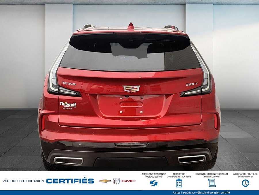 CADILLAC XT4 SPORT Traction intégrale, 4 portes Sport 2024 Rouge
