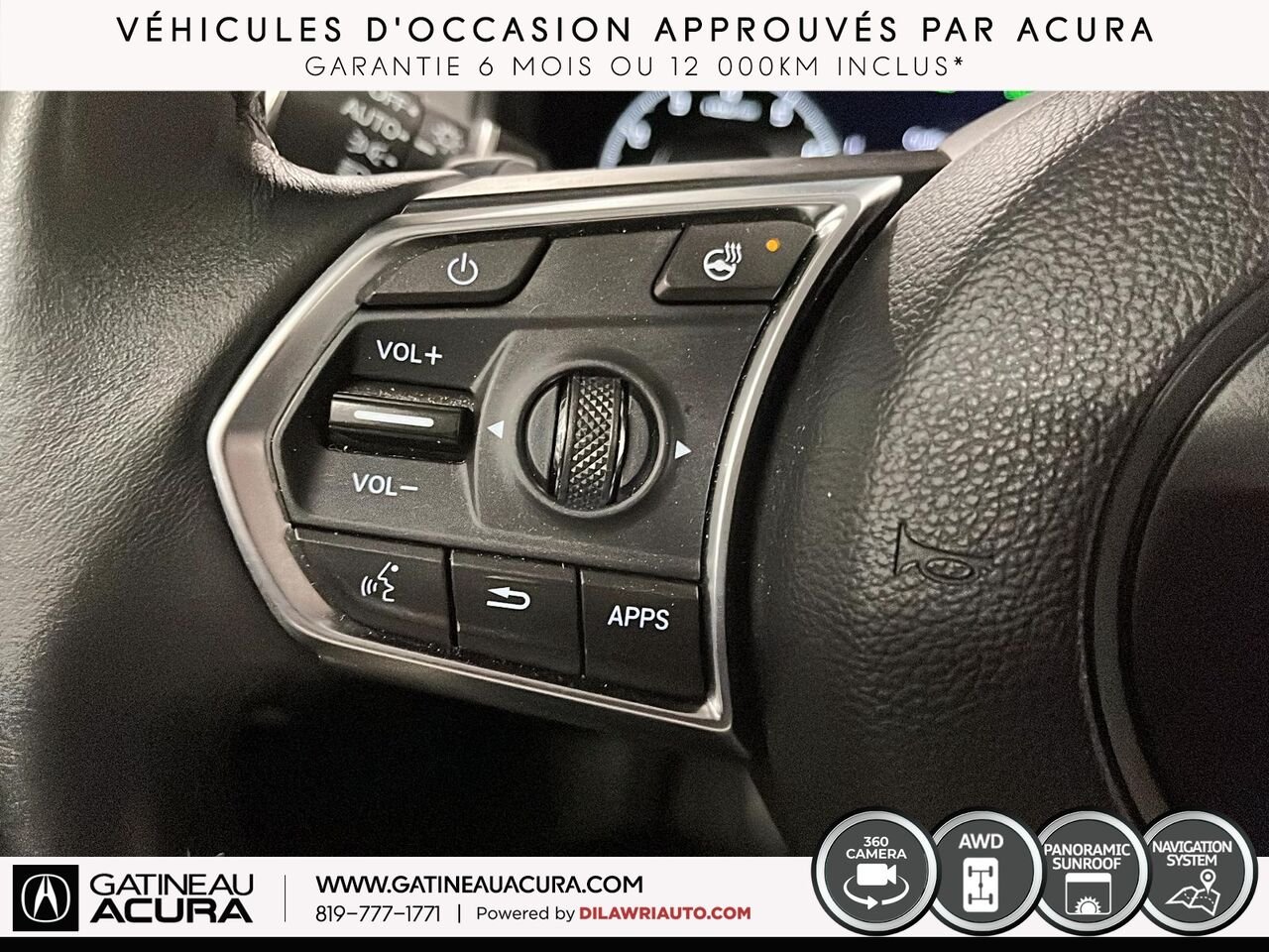 Acura RDX Platinum Élite SH-AWD 2020 Noir Gatineau - photo #9