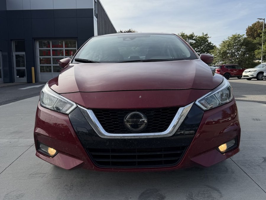 2021 Nissan Versa SV CVT Red