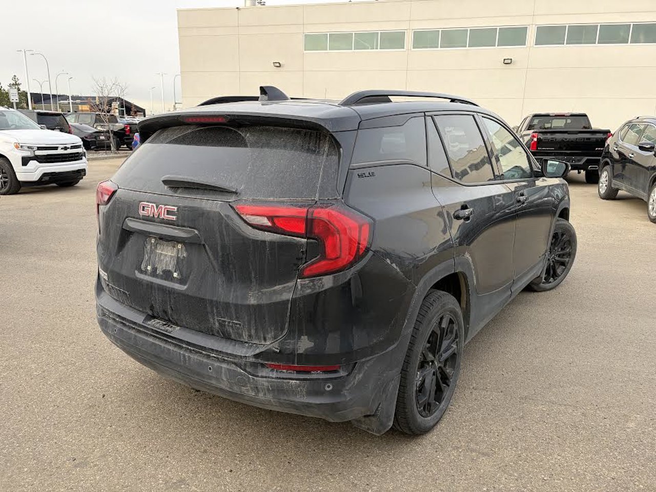 2021 GMC Terrain AWD 4dr SLE Black Sherwood Park - photo #4