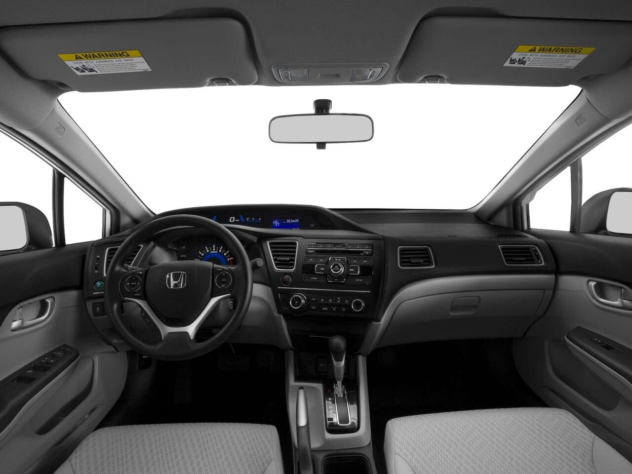 Honda Civic LX 2015 Bleu Gatineau - photo #4