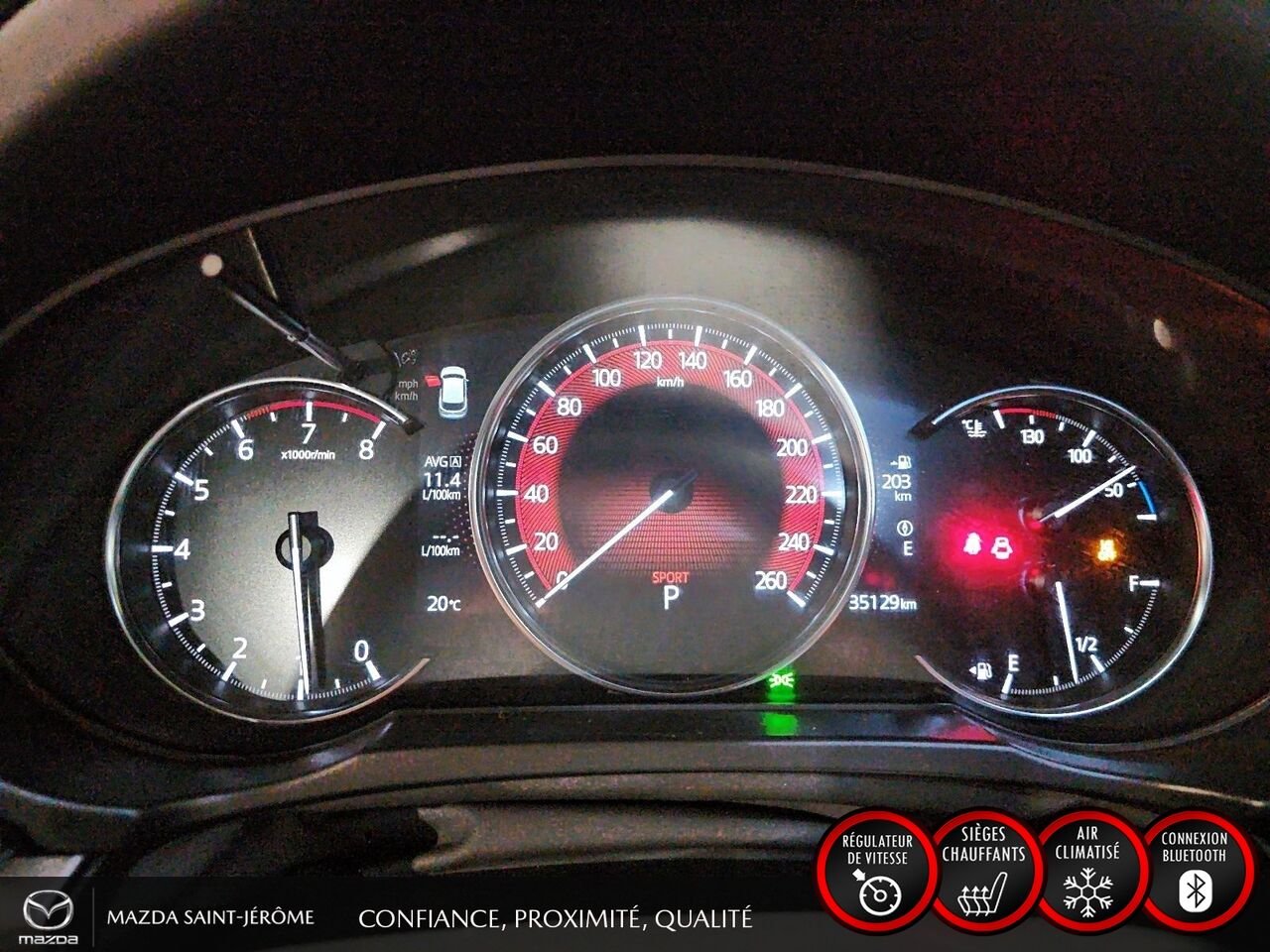 Mazda CX-5 GX | 1 PROPRIÉTAIRE | JAMAIS ACCIDENTÉ | AWD | MAGS 2023 Rouge Saint-Jérôme - photo #15