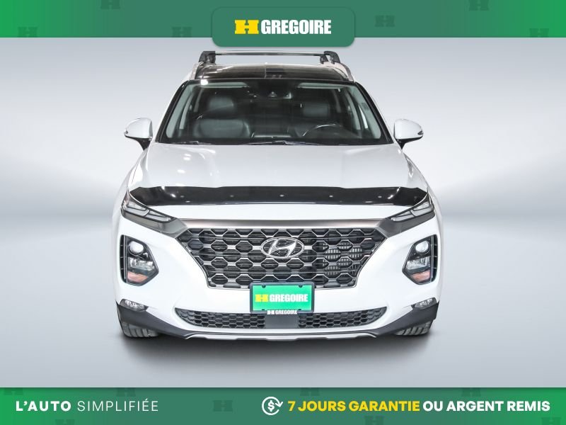 2020 Hyundai Santa Fe White Laval - photo #1