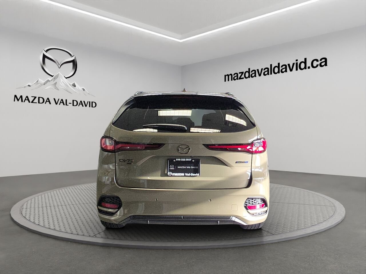 Mazda CX-90 hybride léger GT-P TI 2026 Quartz platine métallisé Val-David - photo #4
