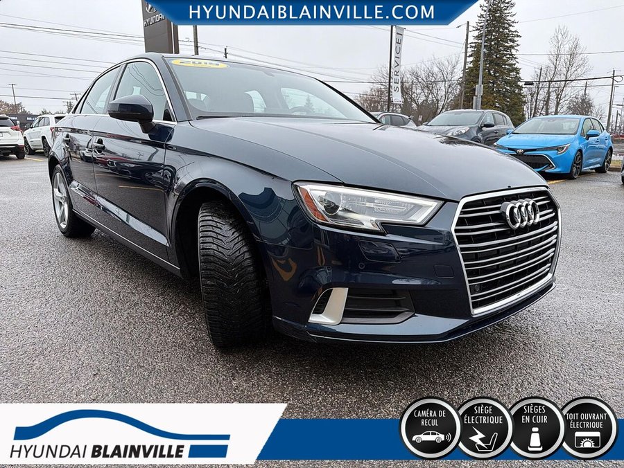 2019 Audi A3 berline 2019 Blue