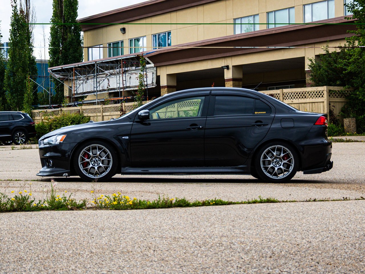 2015 Mitsubishi Lancer Evolution 4dr Sdn GSR Black Sherwood Park - photo #9