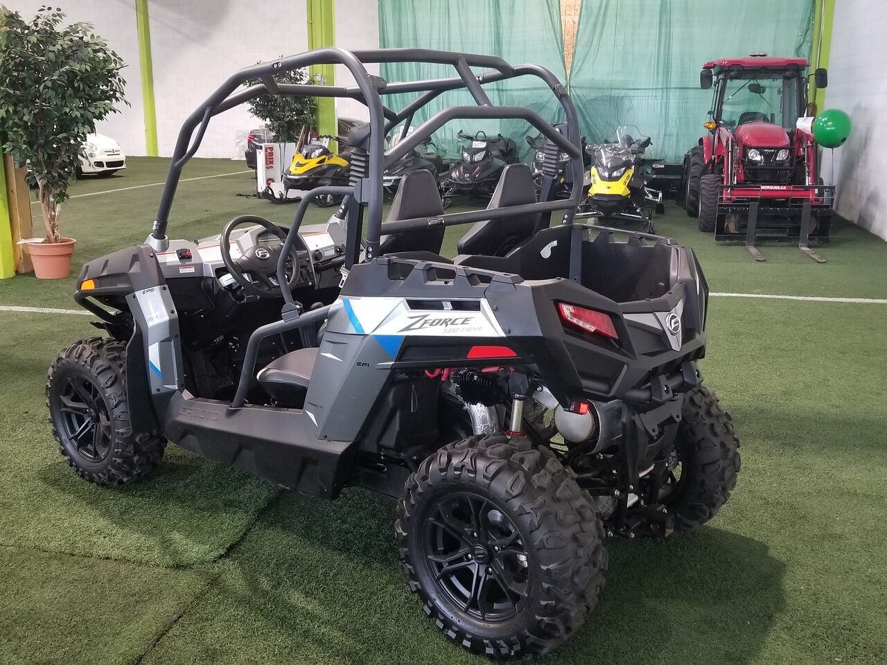 2022 CF MOTO ZForce Grey  - photo #5