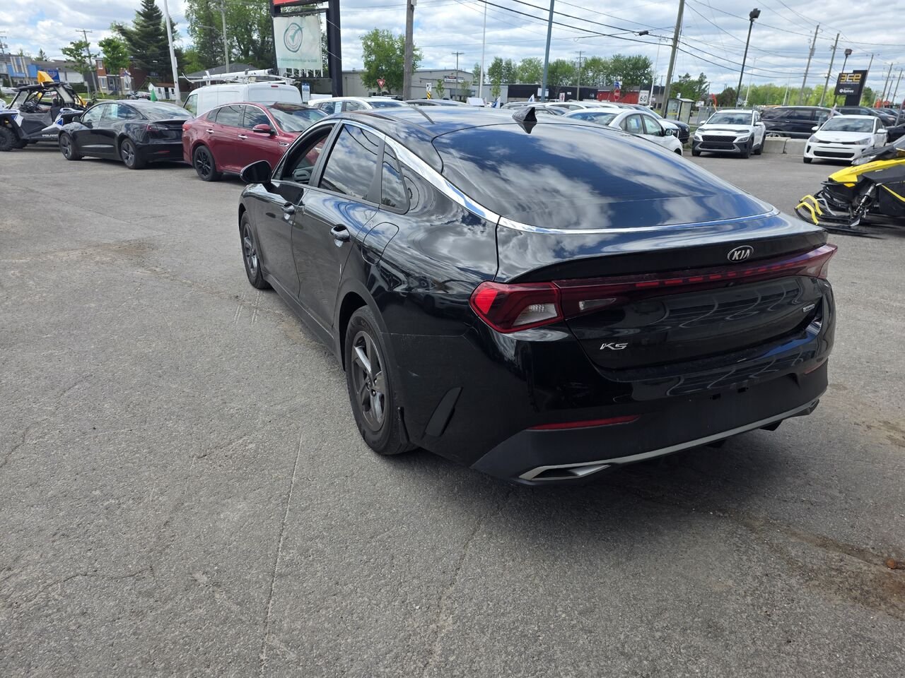 Kia K5 2021 Noir Longueuil, - photo #3