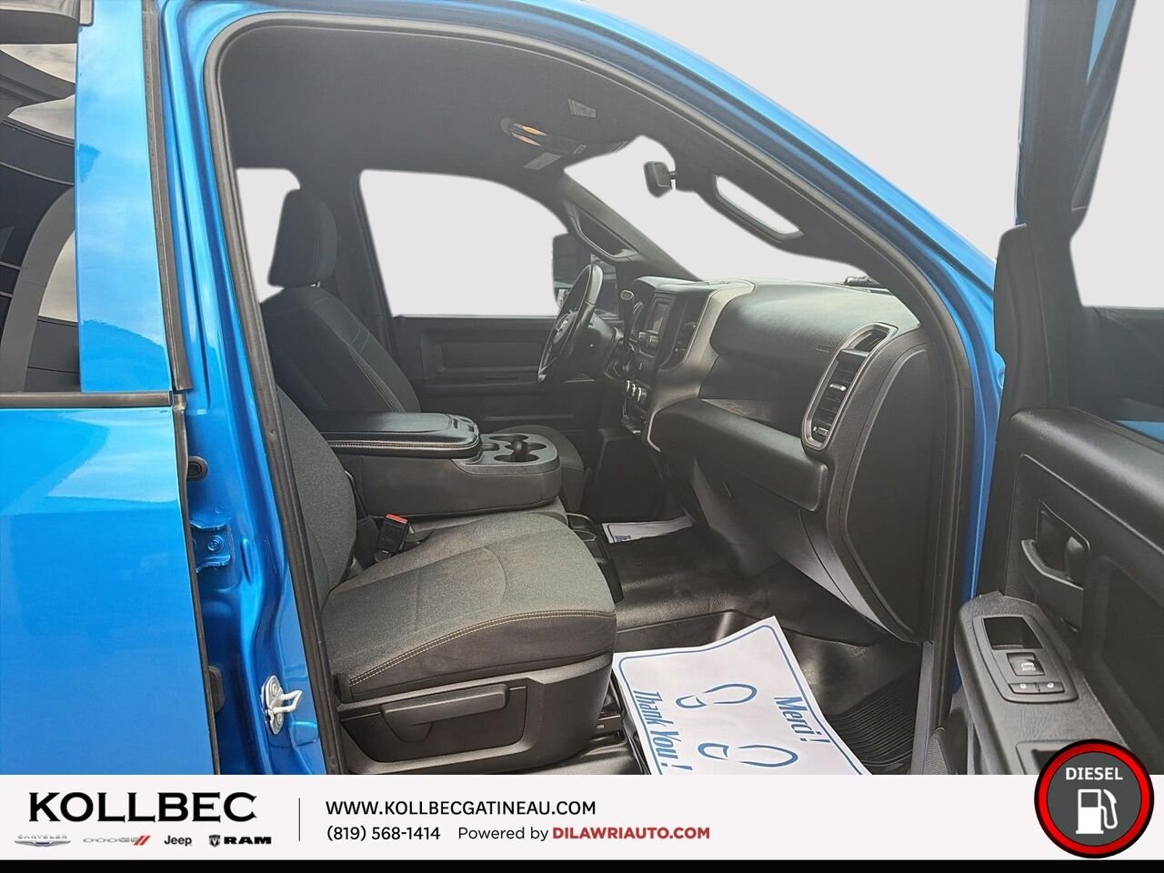RAM 2500 261801 | Tradesman CrewCab 4x4 2022 Bleu Gatineau - photo #20