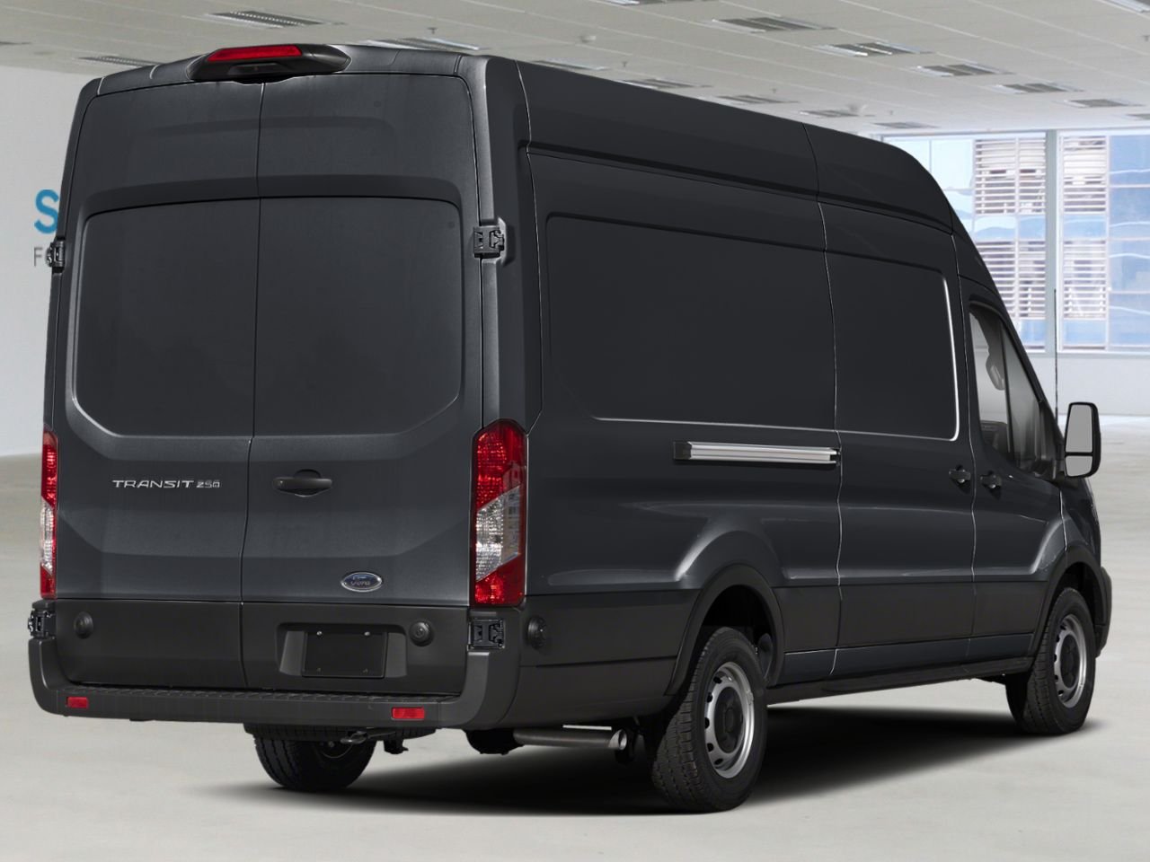 2026 Ford Transit Cargo Van Agate Black Metallic Châteauguay - photo #1
