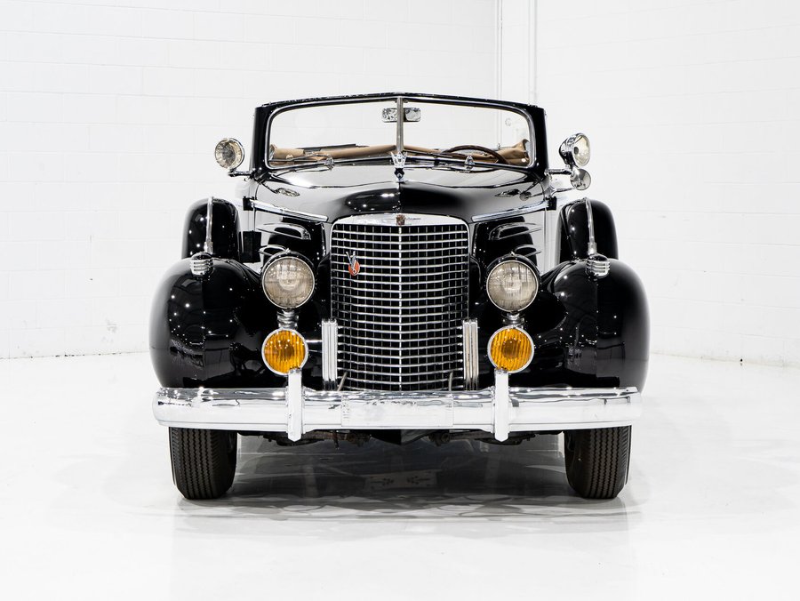 1938 Cadillac Series 90 **PRICE IN USD**1 of 13 V16 Black