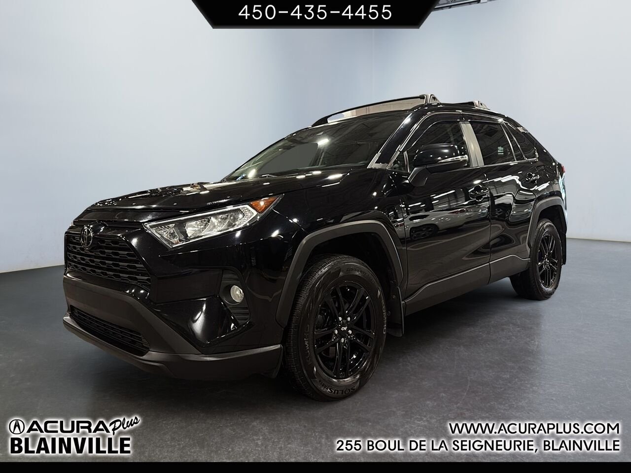 2021 Toyota RAV4 Black Blainville - photo #0
