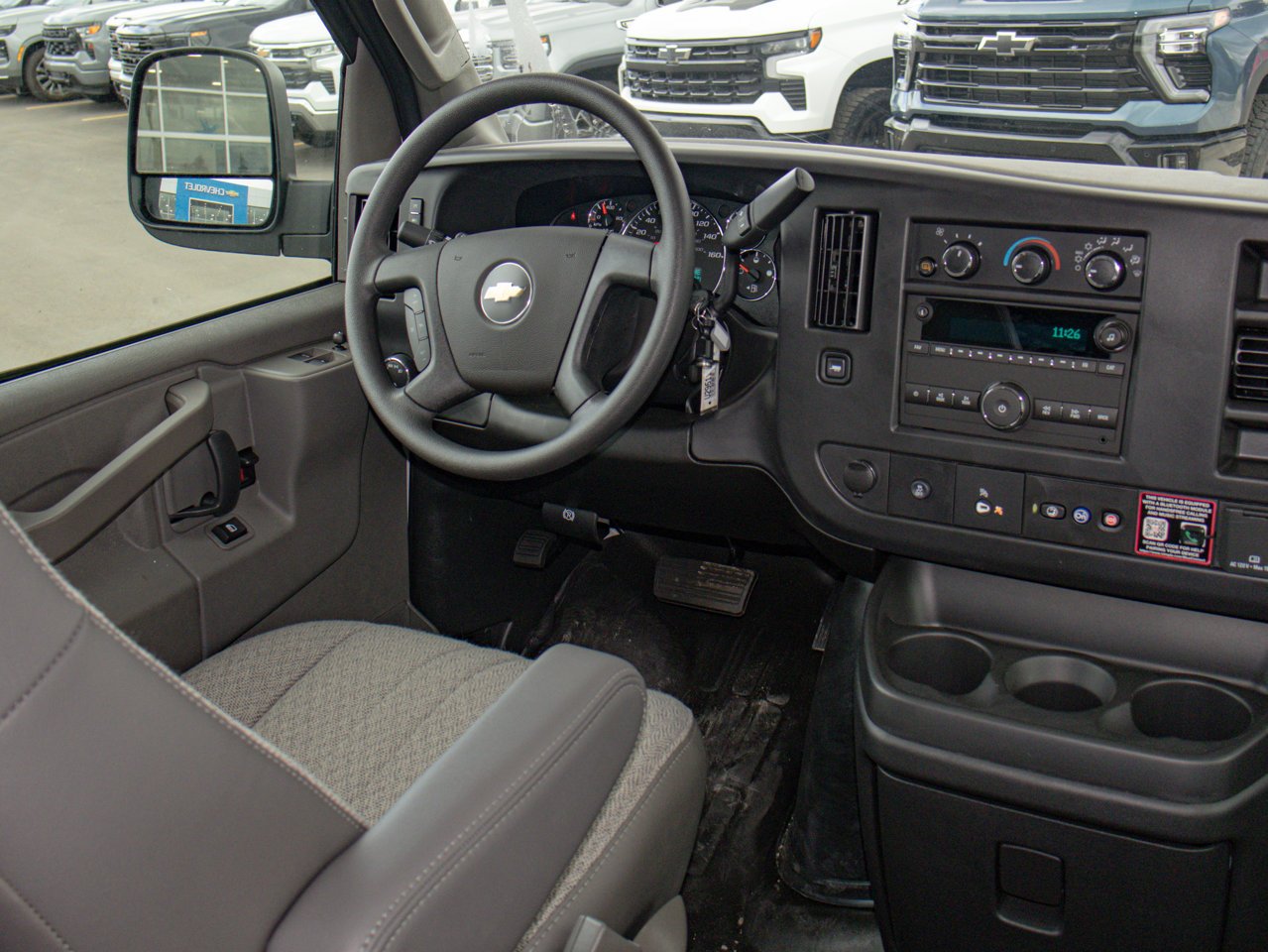 2025 Chevrolet Express Cargo Van RWD 3500 155 White Sherwood Park - photo #26