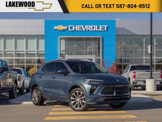 2024 Buick Encore GX Avenir AWD 1.3T | Heated Leather Bucket Seats Blue