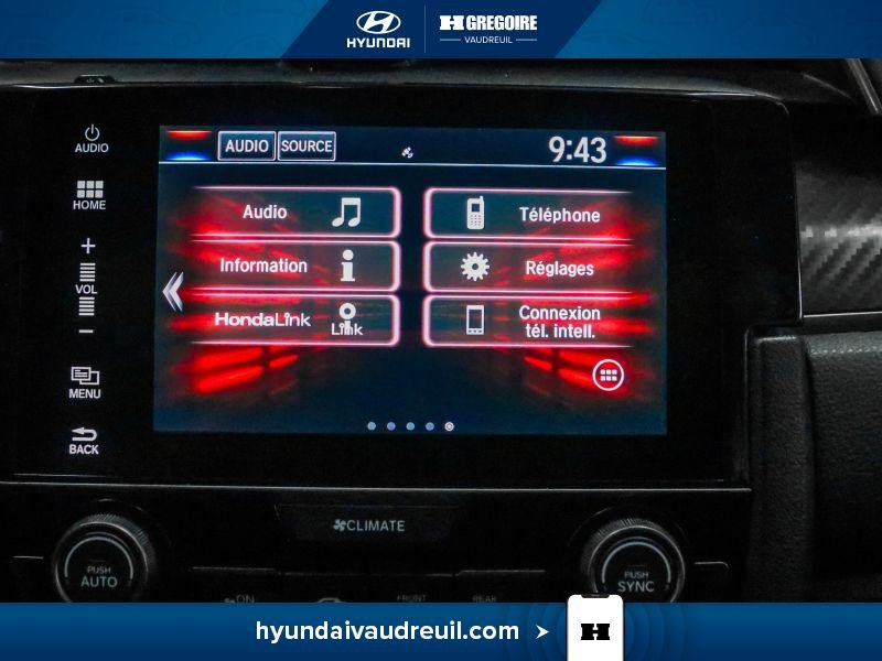 Honda Civic YA868 | Sport 2018 Rouge Laval - photo #27