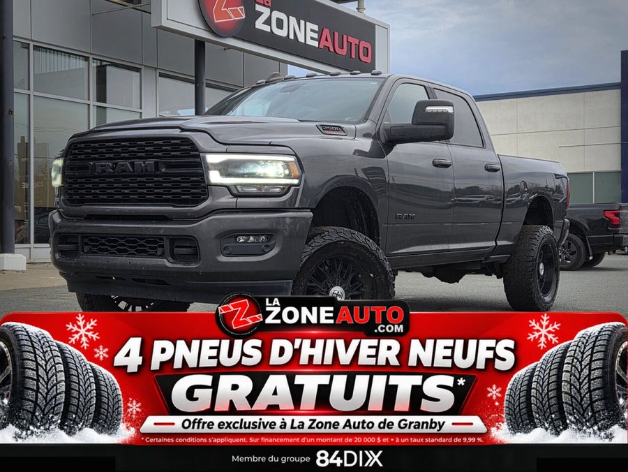 Ram 2500 6.4 Big Horn niveau 2 NIGHT EDITION + GROUPE D'ÉQUIPEMENT (A63) 2023 Argent