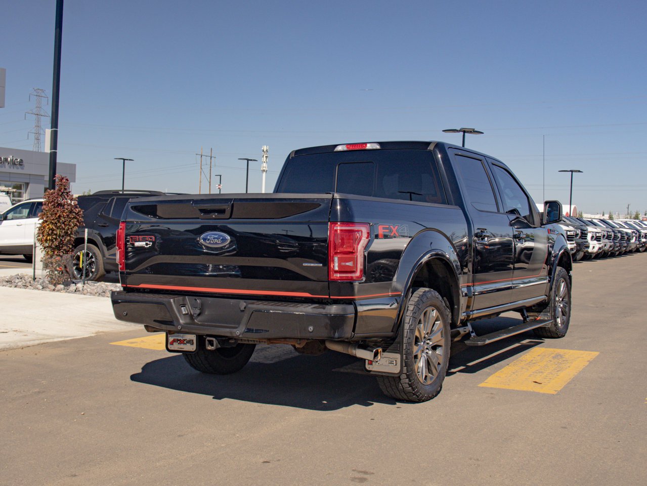 2016 Ford F-150 4WD SuperCrew 145 Lariat Black Sherwood Park - photo #9