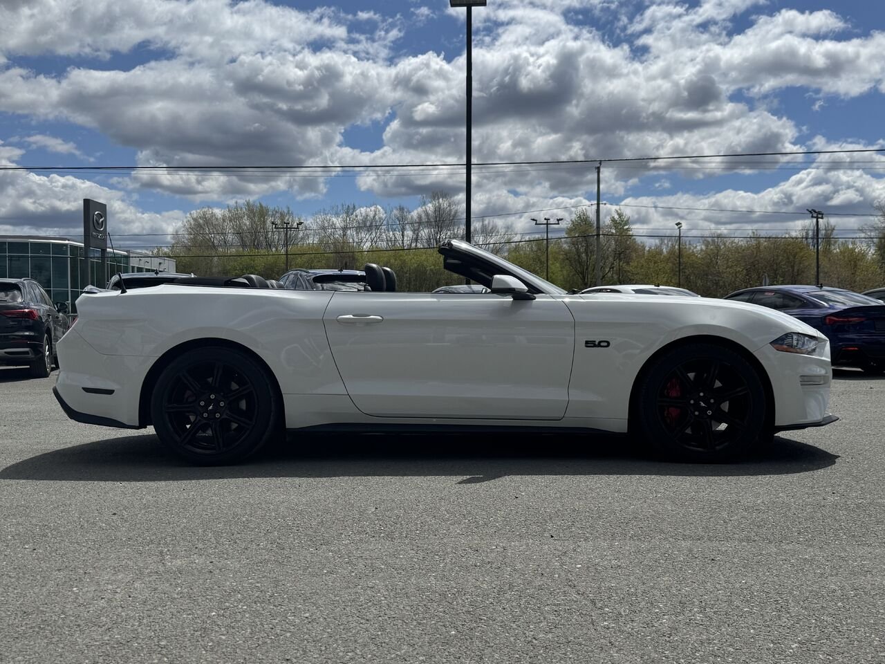 2018 Ford Mustang GT Convertible White Granby - photo #7