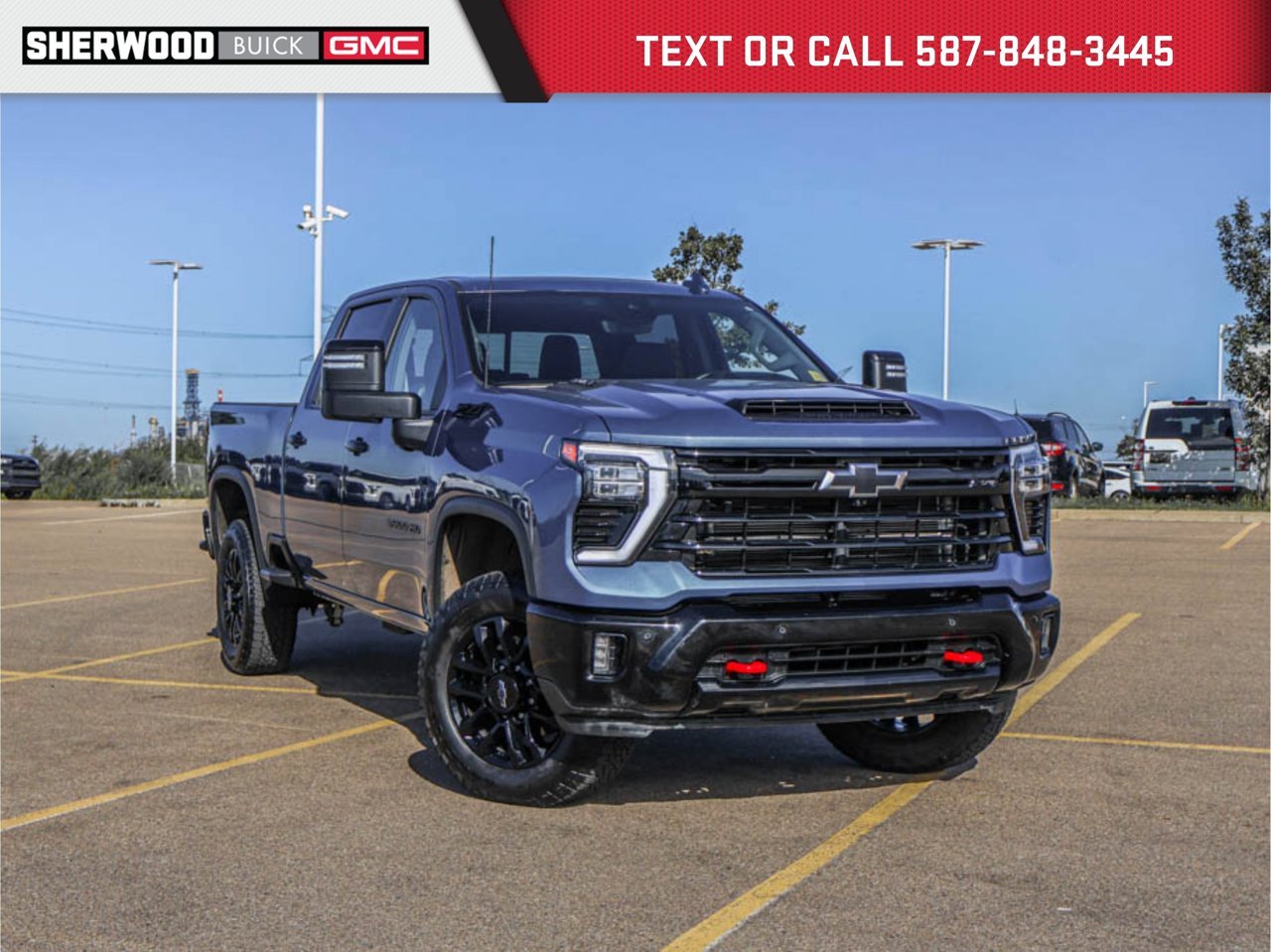 2026 Chevrolet Silverado 3500HD 4WD Crew Cab 159 LTZ Blue Sherwood Park - photo #0