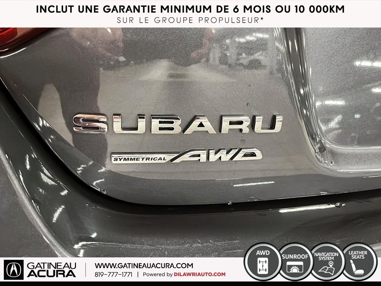 2019 Subaru Legacy 2.5i Limited AWD Grey Gatineau - photo #17