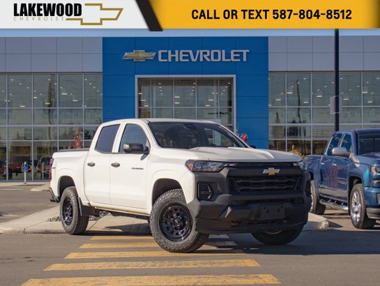 2023 Chevrolet Colorado 4WD Work Truck 2.7T | Bucket Seats White