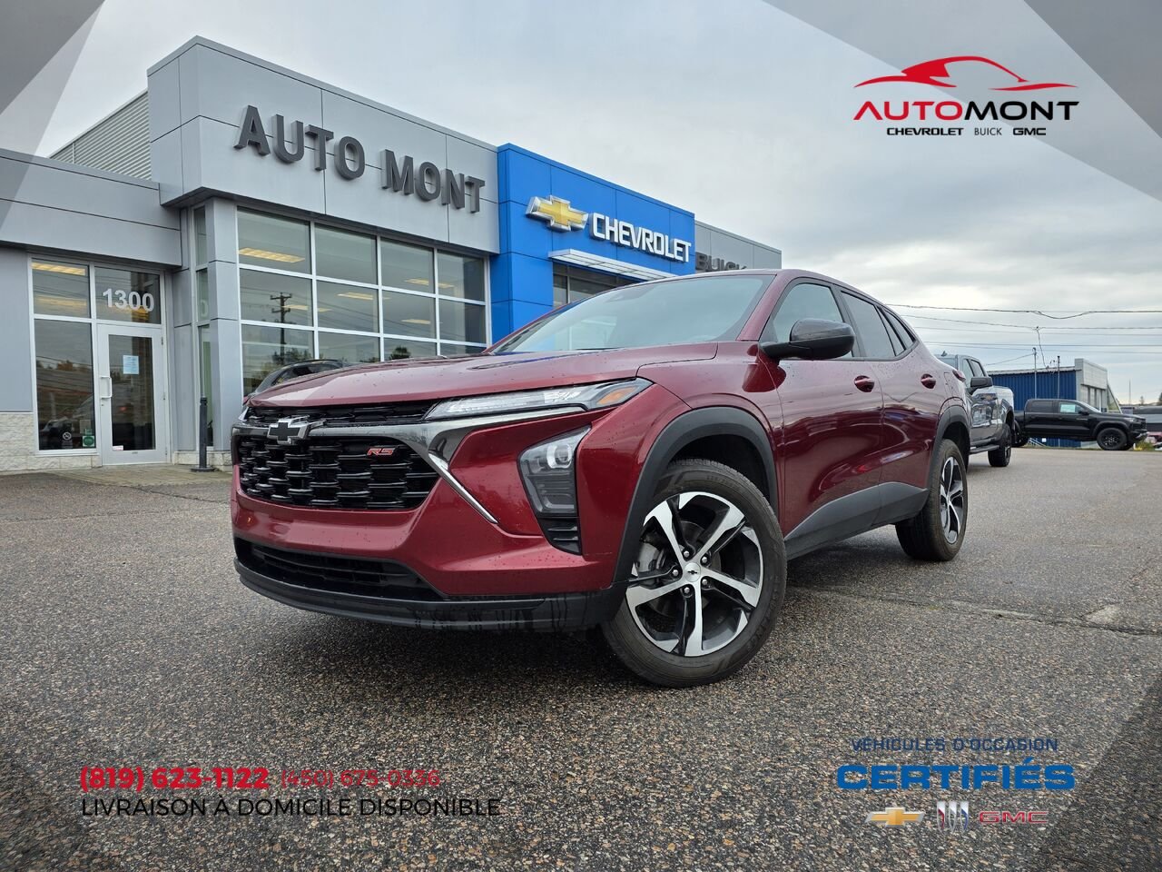 Chevrolet Trax RS 2024 Rouge Mont-Laurier - photo #0