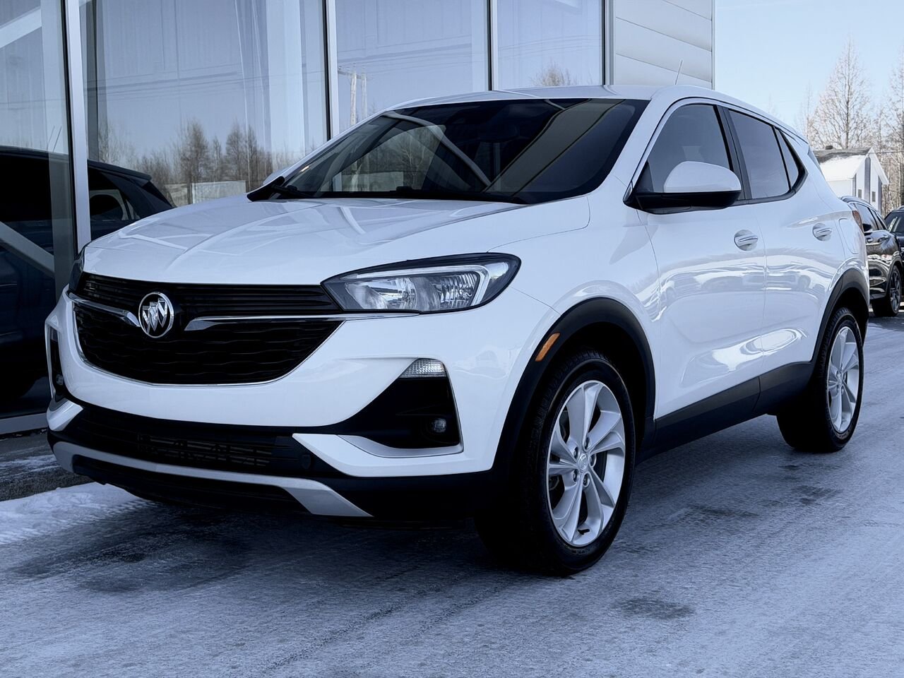 Buick Encore GX 2021 Blanc Notre-Dame-des-Prairies - photo #2
