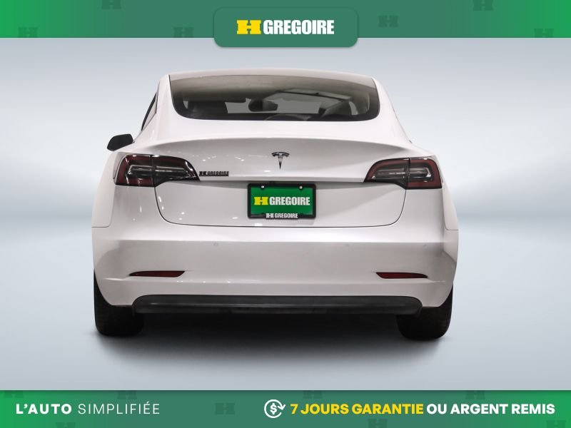 2021 Tesla Model 3 White Laval - photo #7
