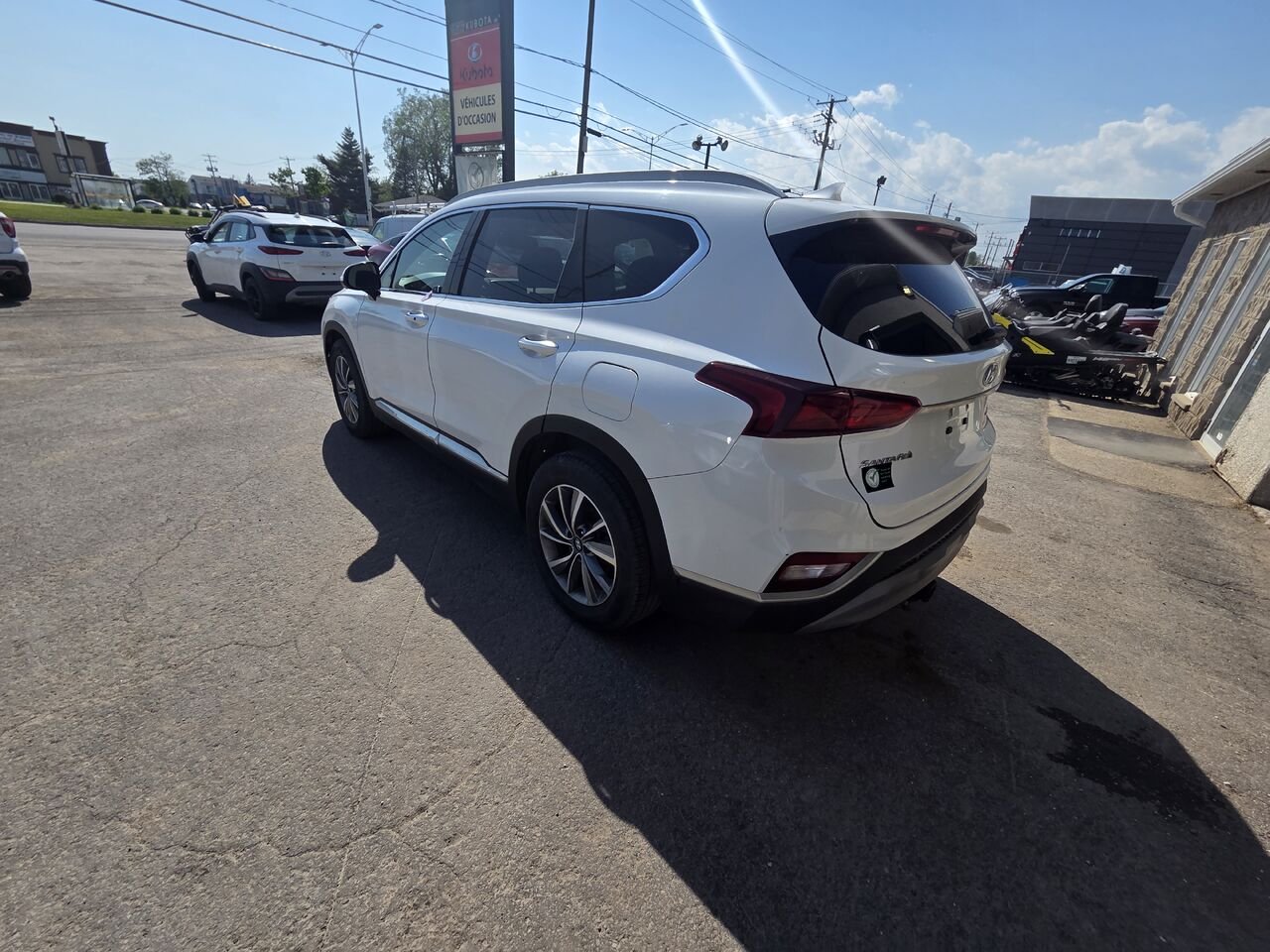 Hyundai Santa Fe 2019 Blanc Longueuil, - photo #3