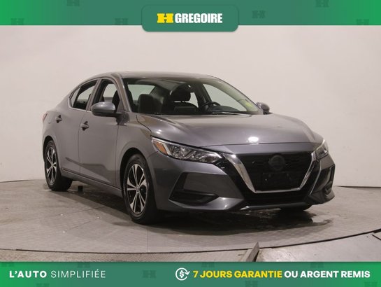 Nissan Sentra SV AUTO A/C TOIT MAGS GR ELECT CAM RECUL BLEUTOOTH 2021 Gris