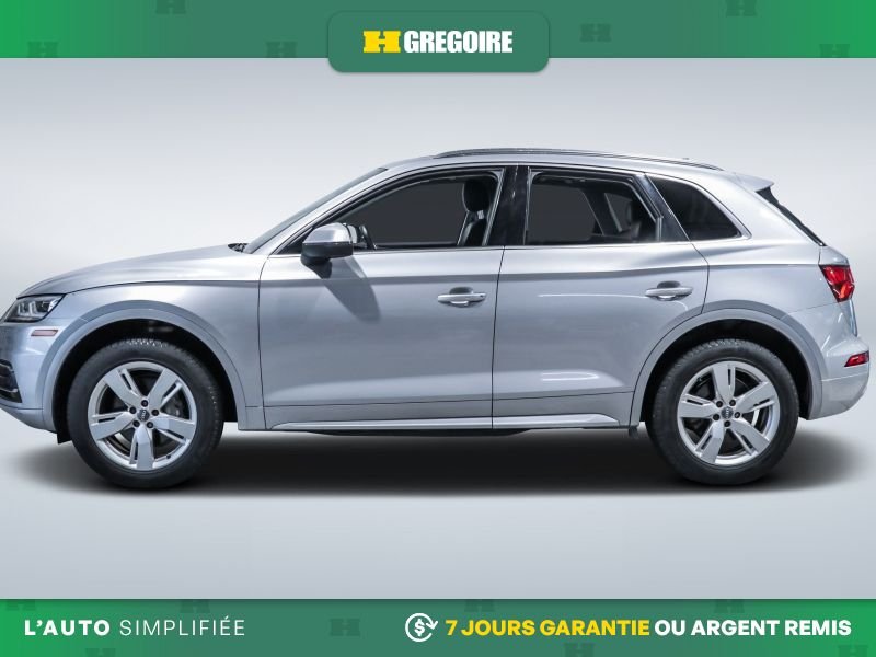 Audi Q5 Technik AWD AUTO AC CUIR TOIT NAV CAM RECULE BLUET 2019 Argent