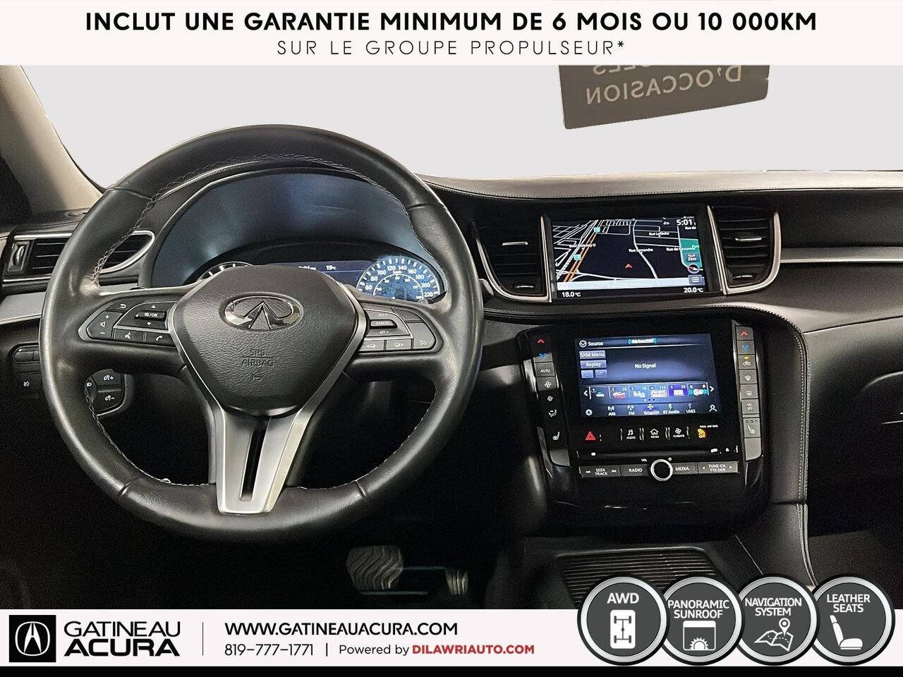 INFINITI QX50 Sensoriel AWD 2020 Rouge Gatineau - photo #2