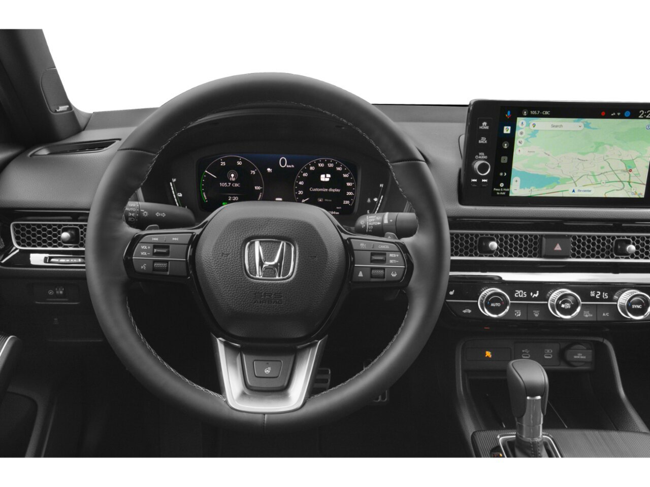 Honda Civic hybride berline Sport Touring eCVT Sedan 2026 Rouge rallye Ottawa & Gatineau - photo #12