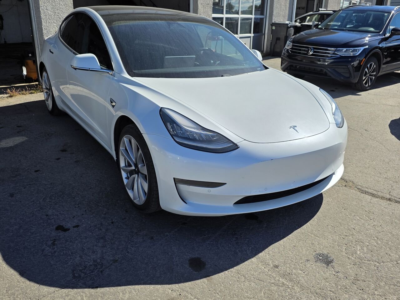 2020 Tesla Model 3 White  - photo #5