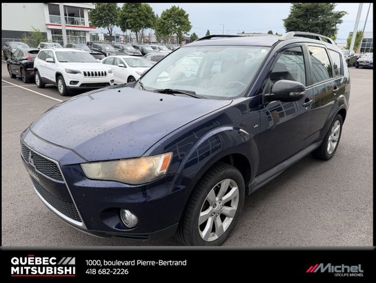 2012 Mitsubishi Outlander LS Awd, Démarreur à distance, Vendu tel quel Blue