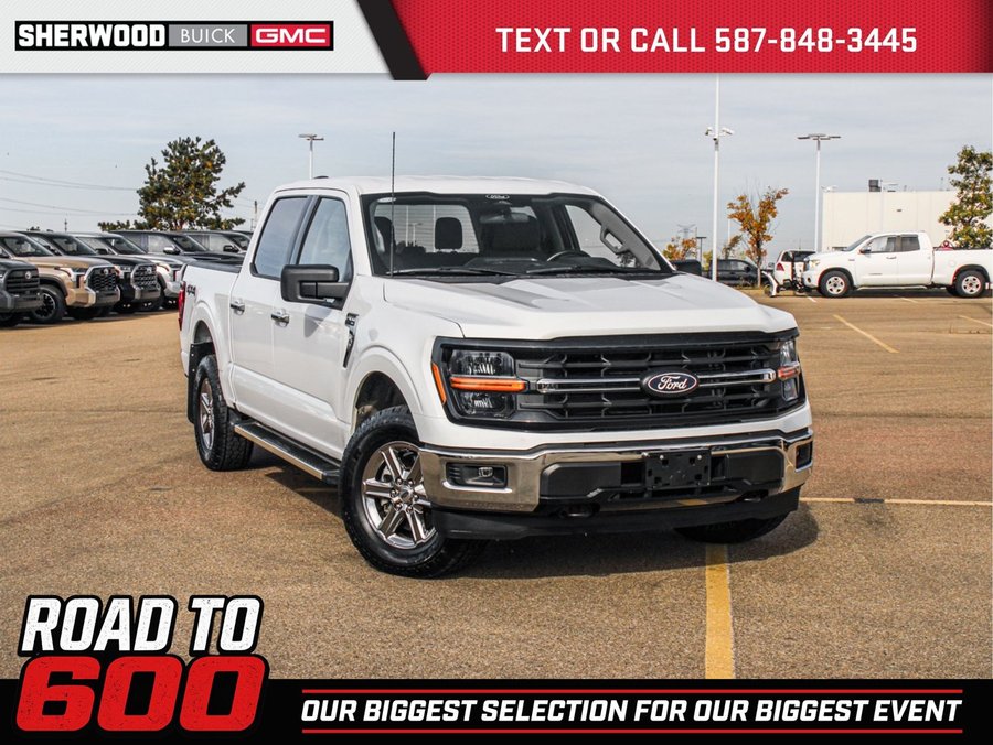 2025 Ford F-150 XLT 301A 3.5L | Dual Zone Climate Controls White