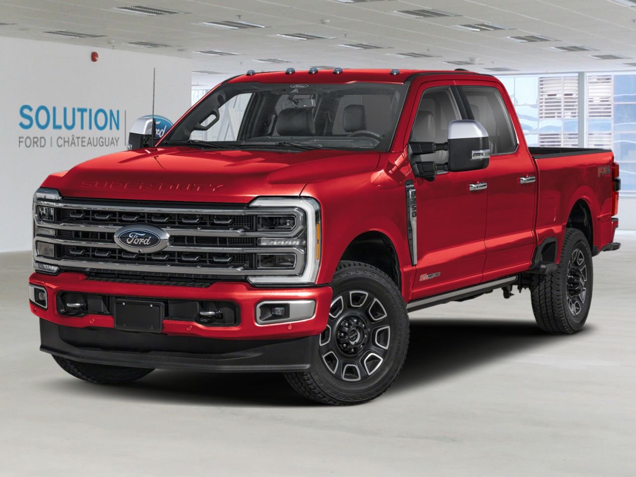 Ford Super Duty F-250 SRW PLATINUM CABINE 6 PLACES 4RM CAISSE DE 6,75 PI 2026 Rouge rubis métallisé teinté verni Châteauguay - photo #0
