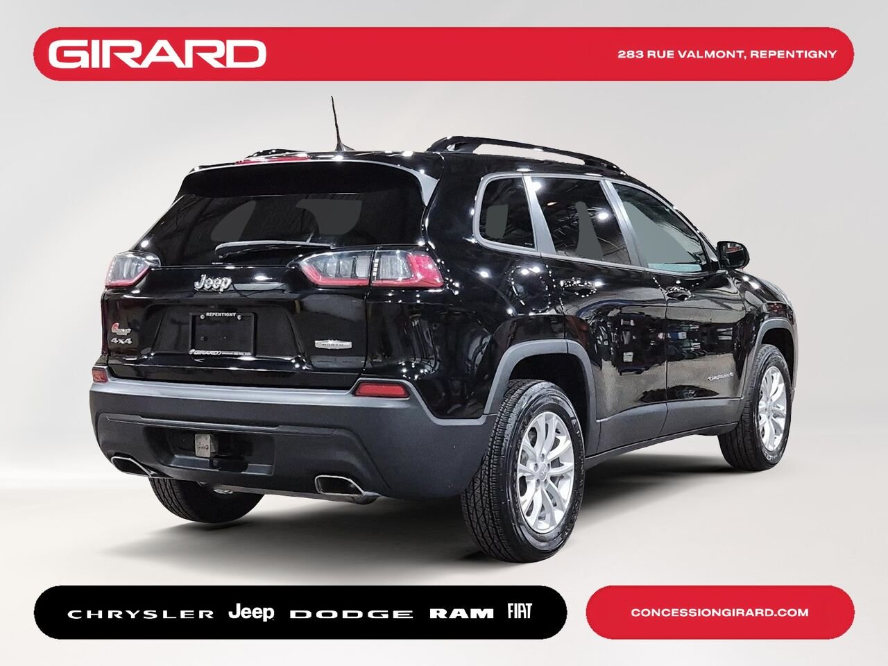 2022 JEEP CHEROKEE Black Repentigny - photo #5