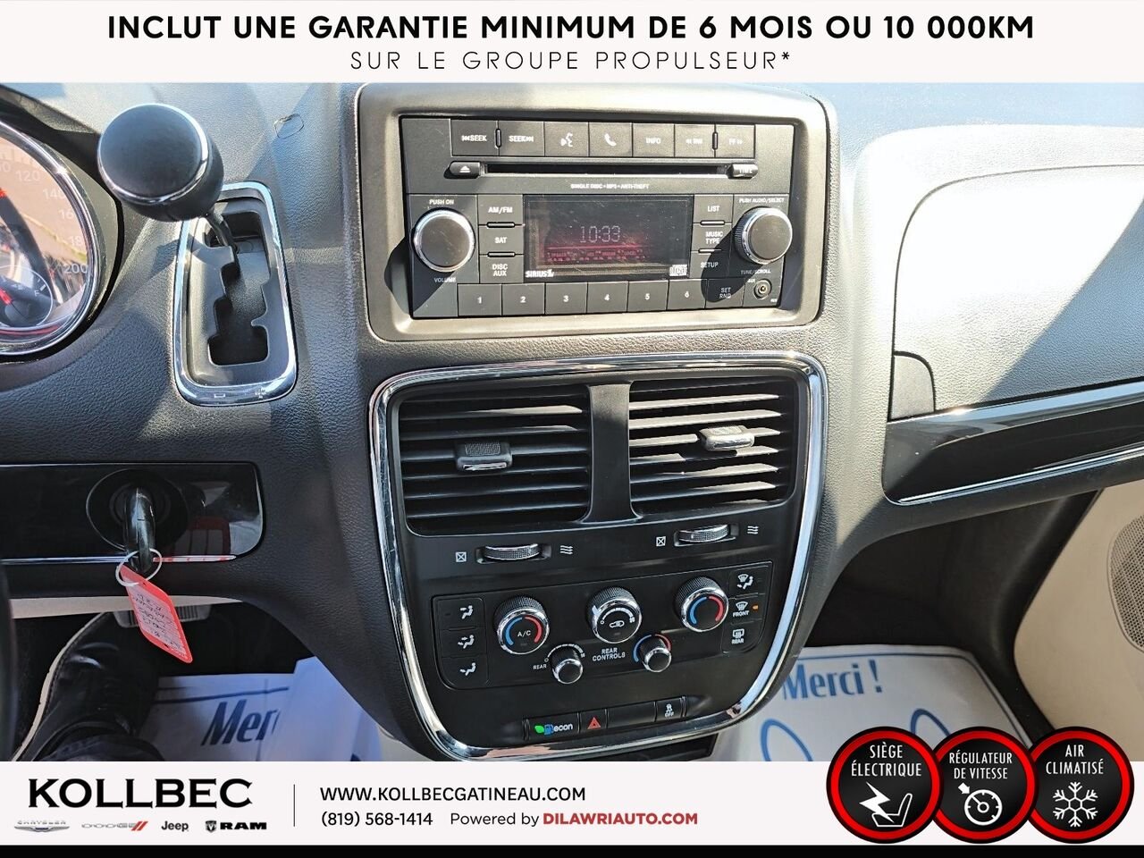 DODGE GRAND CARAVAN SXT Premium Plus 2017 Rouge Ottawa & Gatineau - photo #26
