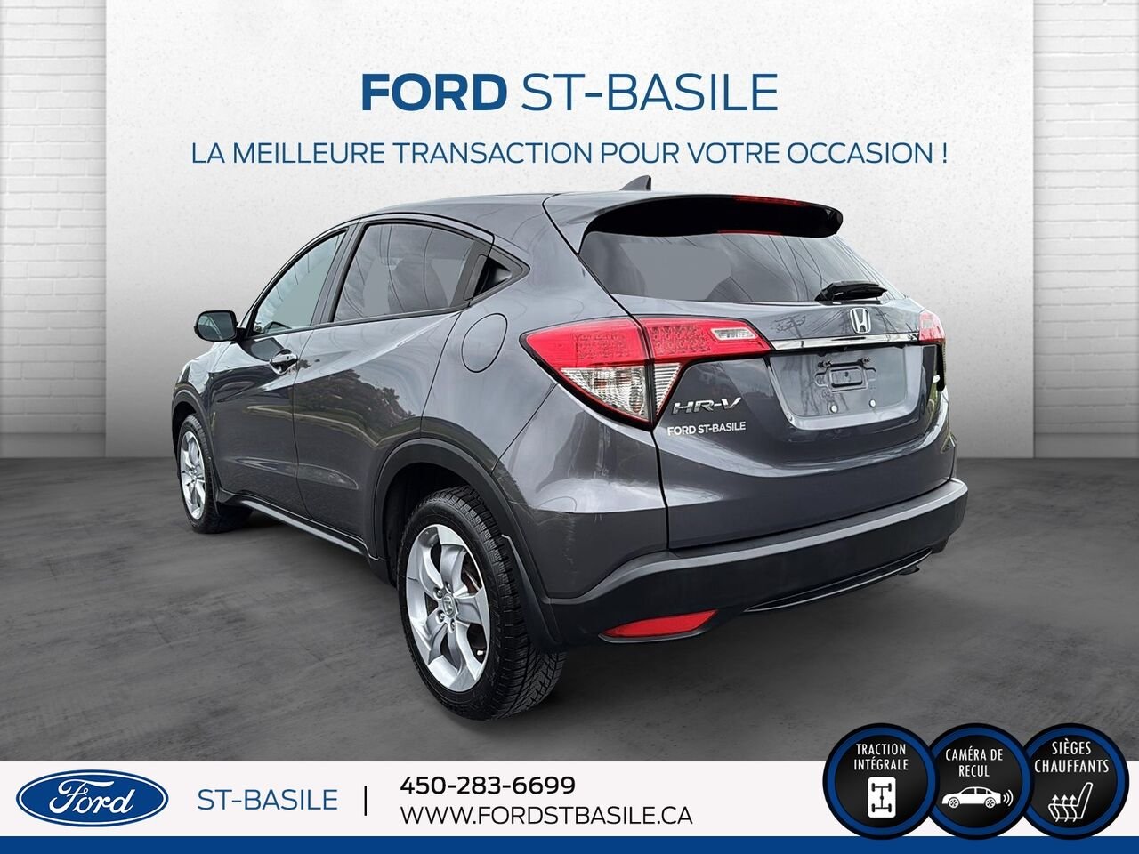 HONDA HR-V 2020 Gris Saint-Basile-le-Grand - photo #4