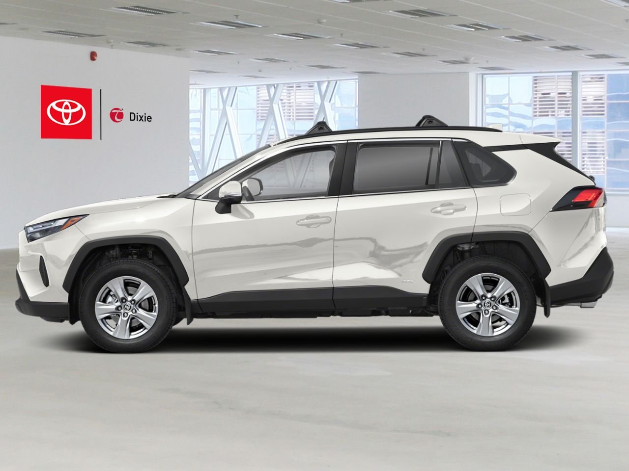 2023 Toyota RAV4 Hybrid XLE AWD / CLEAN CARFAX / HEATED SEATS / MOONROOF / ALLOY WHEELS / CARPLAY AND ANDROID AUTO White Mississauga - photo #1