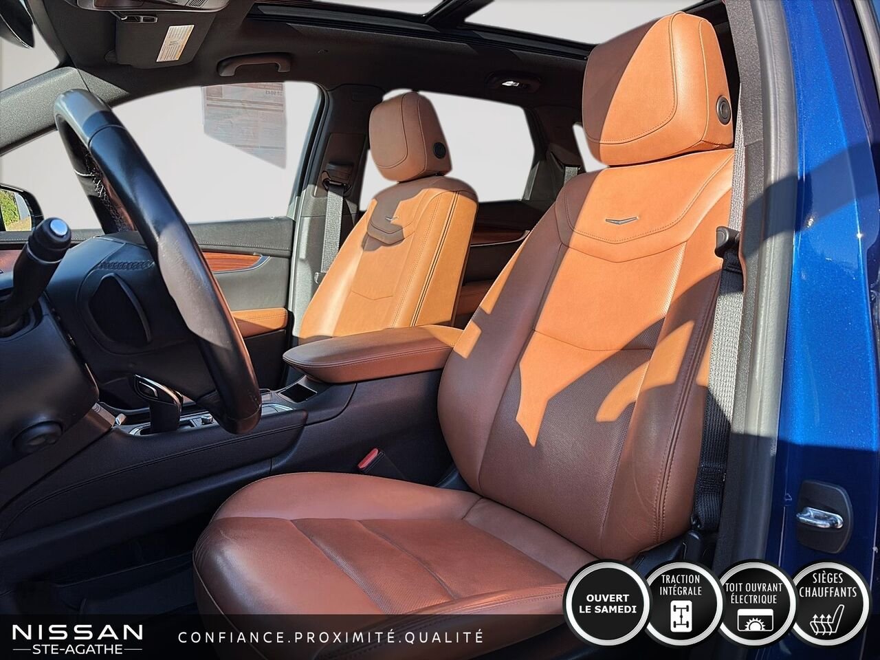 2023 Cadillac XT5 HAUT DE GAMME LUXE | TI | SEULEMENT 49 212 KM | TOIT OUVRANT ULTRAVIEW | CUIR | BOSE Blue Saint-Jérôme - photo #7
