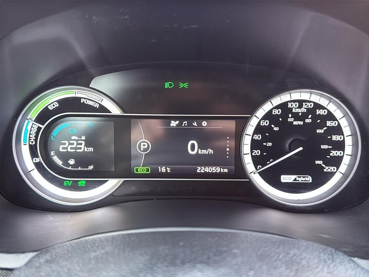 KIA NIRO EX 2018 Bleu Saint-Hyacinthe - photo #13