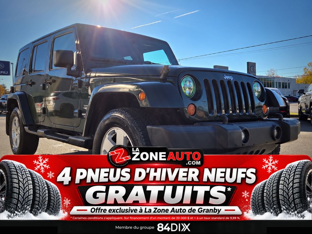 2011 Jeep Wrangler Unlimited Green Granby - photo #8