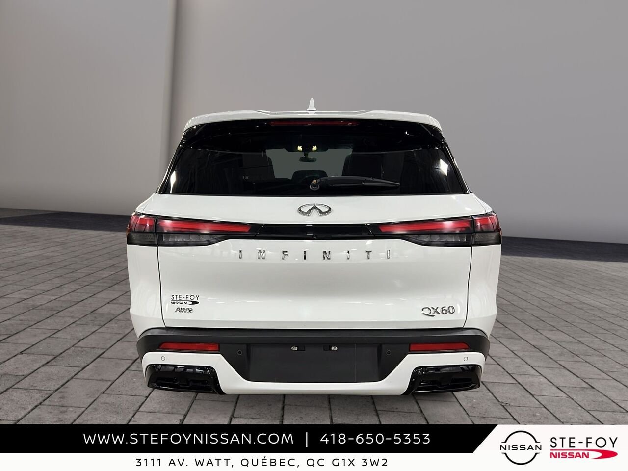 2024 INFINITI QX60 PURE White Ste-Foy - photo #2